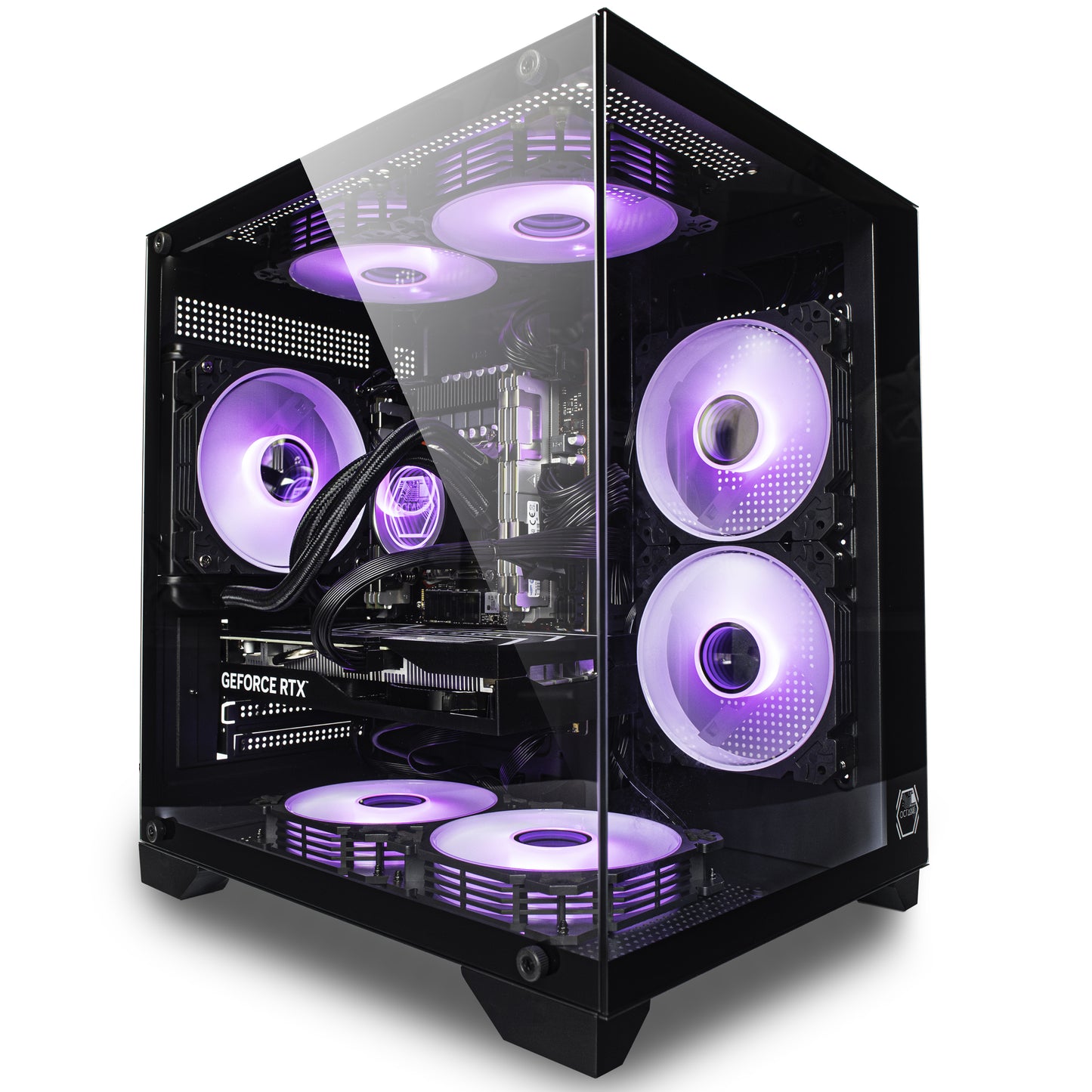 VENOM Liquid Gaming PC Wasserkühlung bis RTX 5060 128GB RAM SSD RGB Win 11 WLAN