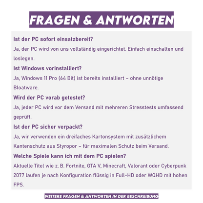 VENOM White Gaming PC Wasserkühlung bis RTX 5060 128GB RAM SSD RGB Win 11 WLAN